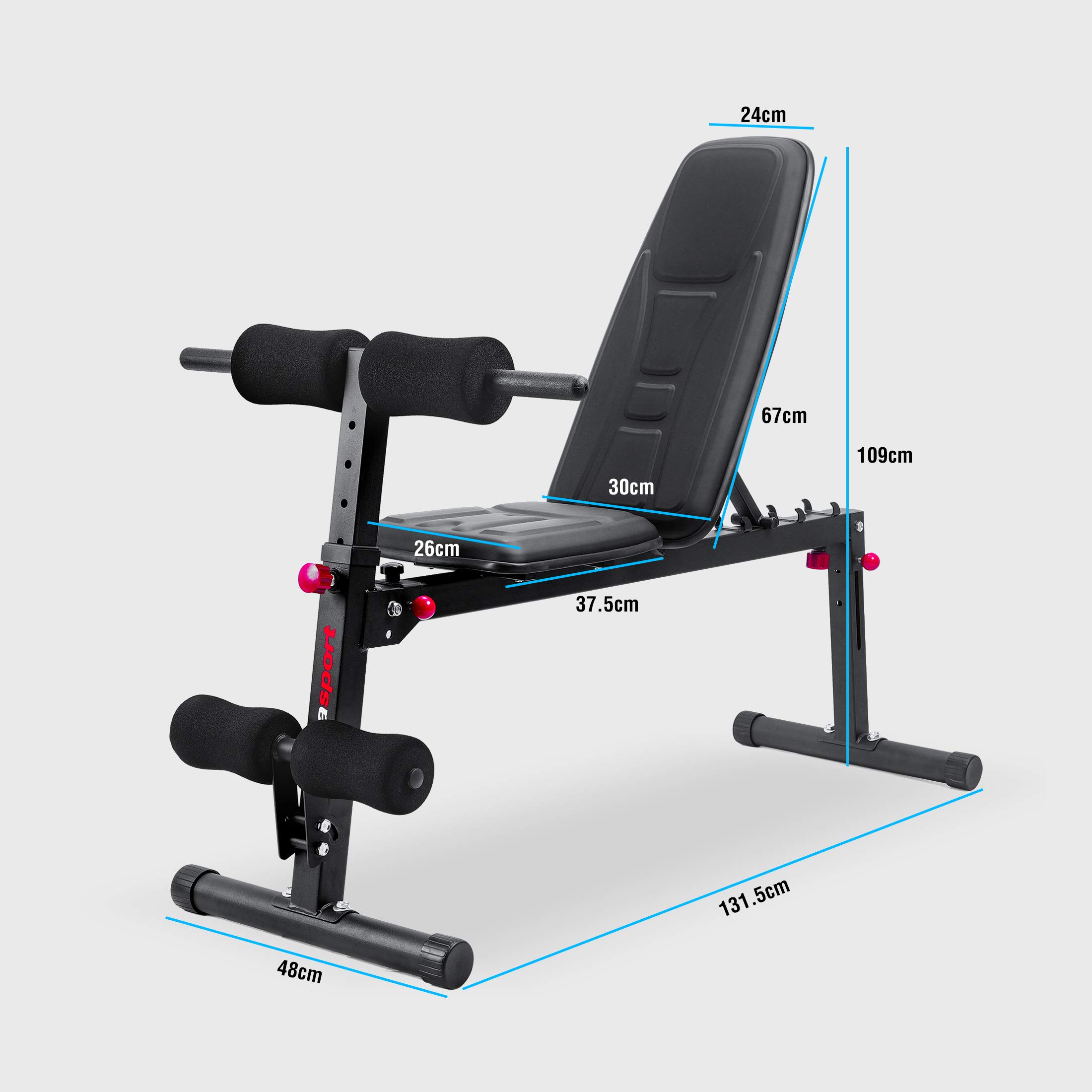 Amazon.co.jp: ウルトラスポーツ トレーニングベンチ インク